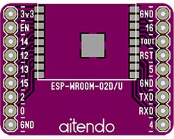 画像1: ESPモジュール変換基板