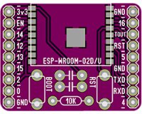 ESPモジュール変換基板with部品