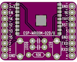 画像1: ESPモジュール変換基板with部品