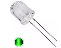 ★特売品★φ10黄緑色LED
