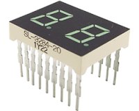 国産2桁7セグLED表示器