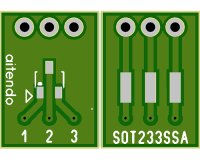 ★SOT23-3★ピッチ変換基板（8個入）