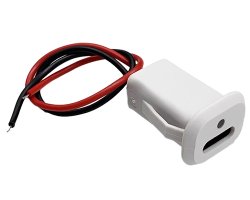 画像1: 充電回路内蔵リード線付きTYPE-Cメスコネクタ