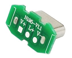 画像2: 実装済みTYPE-Cメスコネクタ
