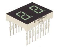 国産2桁7セグLED表示器