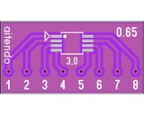 ★HVSSOP-8★ピッチ変換基板（8個入）