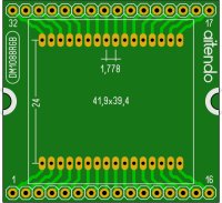 マトリックスLED表示器変換基板