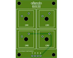 画像1: ★2x2★メカニカルK/Bスイッチ基板