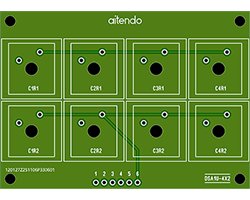 画像1: ★4x2★メカニカルK/Bスイッチ基板