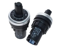 画像1: ダイヤル銘板付き可変抵抗