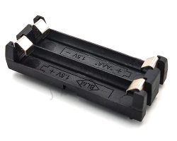 画像1: ★単4★固定タイプ電池ホルダ（単4×2本）