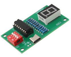 画像1: 7セグメント LED ラッチ デコーダ ドライバキット