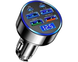 画像1: シガーソケットUSB電源