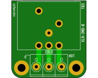 キャノンコネクタ変換基板単体