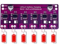 6セルリチウムイオン電池充電基板