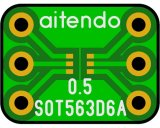 ★SOT-563★ピッチ変換基板（10枚入）