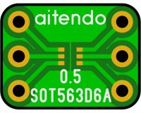 ★SOT-563★ピッチ変換基板（10枚入）