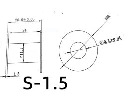 画像2: ★φ20x26.6★ボビン（2個入）